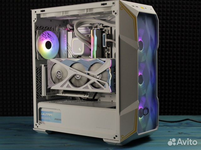 Стильный игровой компьютер с AMD RX7700XT — фото 2