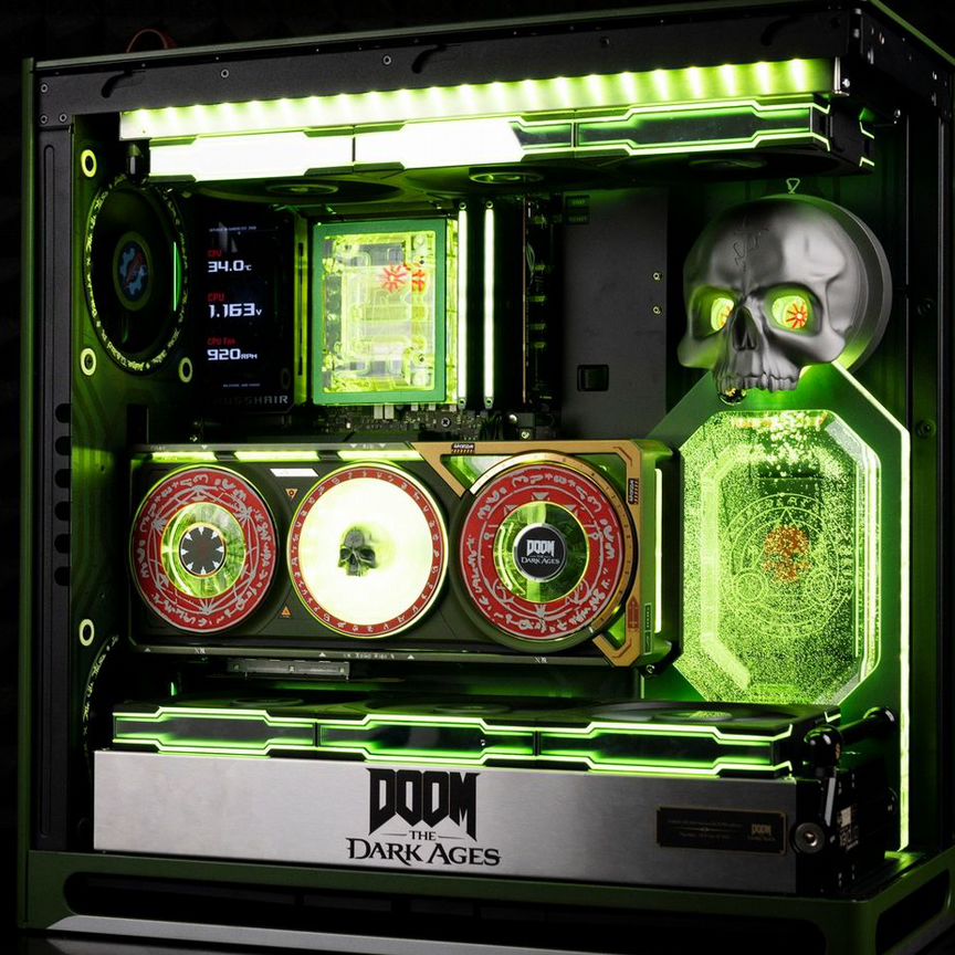 ПК в наличии HS420 Doom RTX 5090 Astral 9950x3d